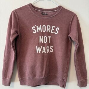 The Wishing Elephant Crewneck Sweatshirt S'mores Not Wars